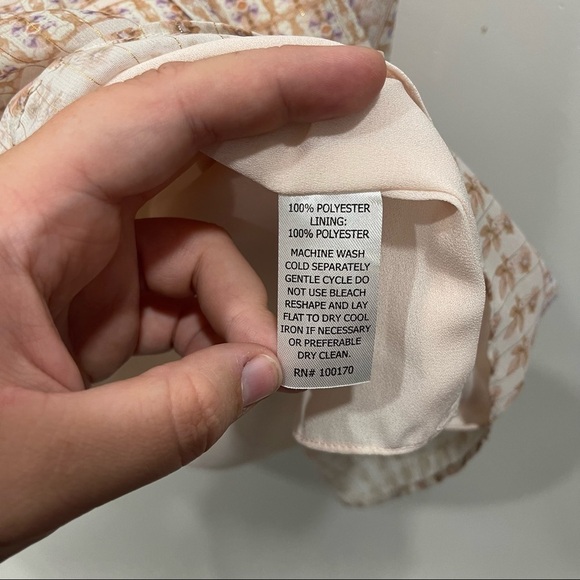 Tabitha Webb Sleeveless Printed Blouse Medium Lightweight - Picture 5 of 7